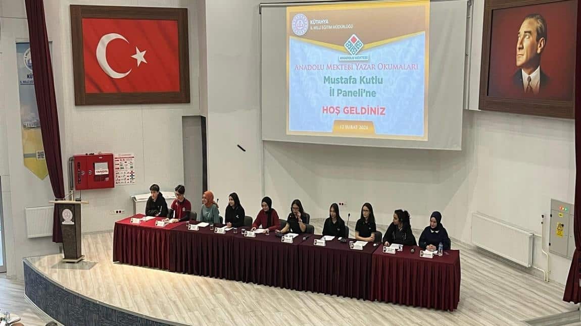 Anadolu Mektebi Yazar Okumaları (Panel)
